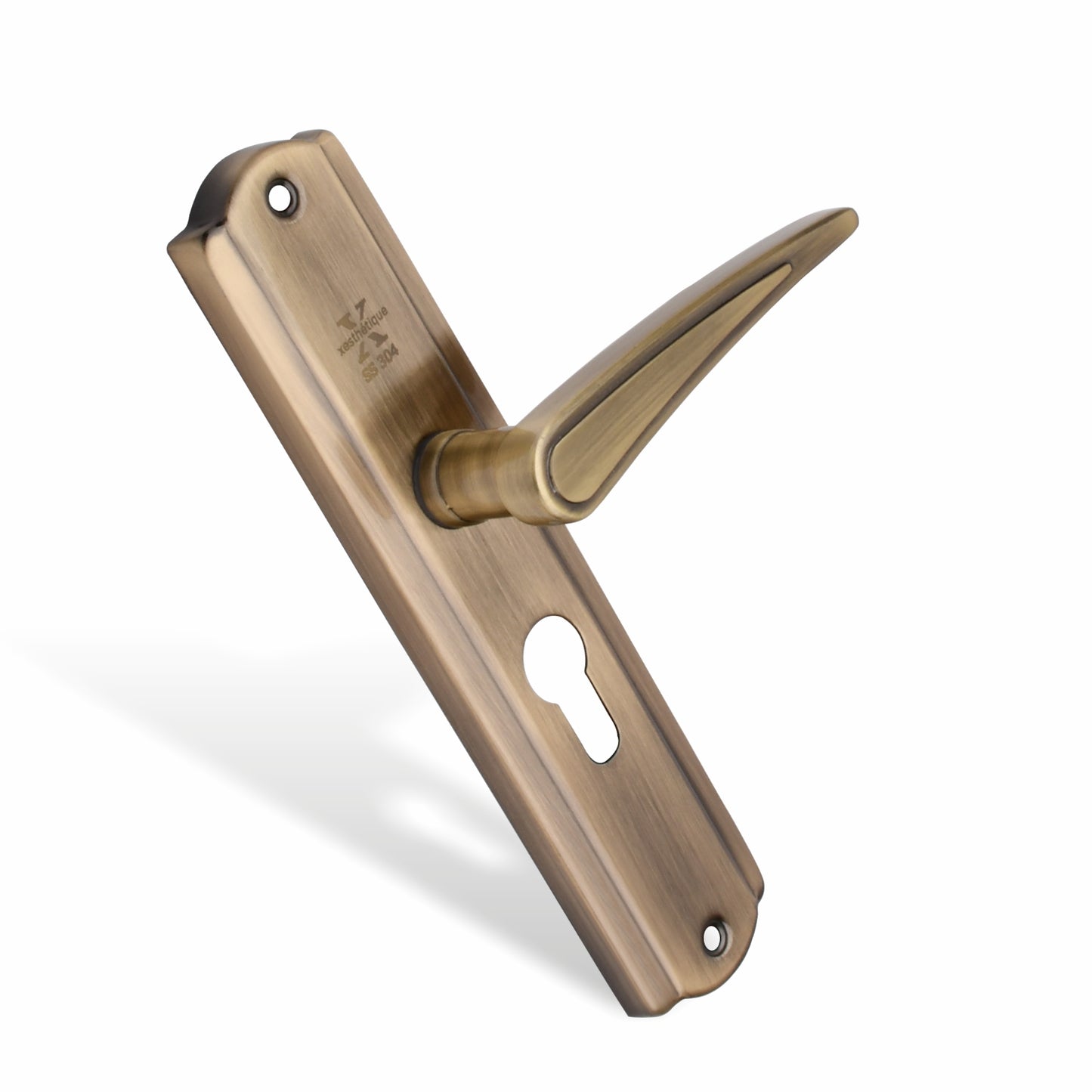 Xesthetique Morden S.S. 304 Mortise Door Lock Set – 8" Handle with Secure Both Side Ultra Key Cylinder PHILO130