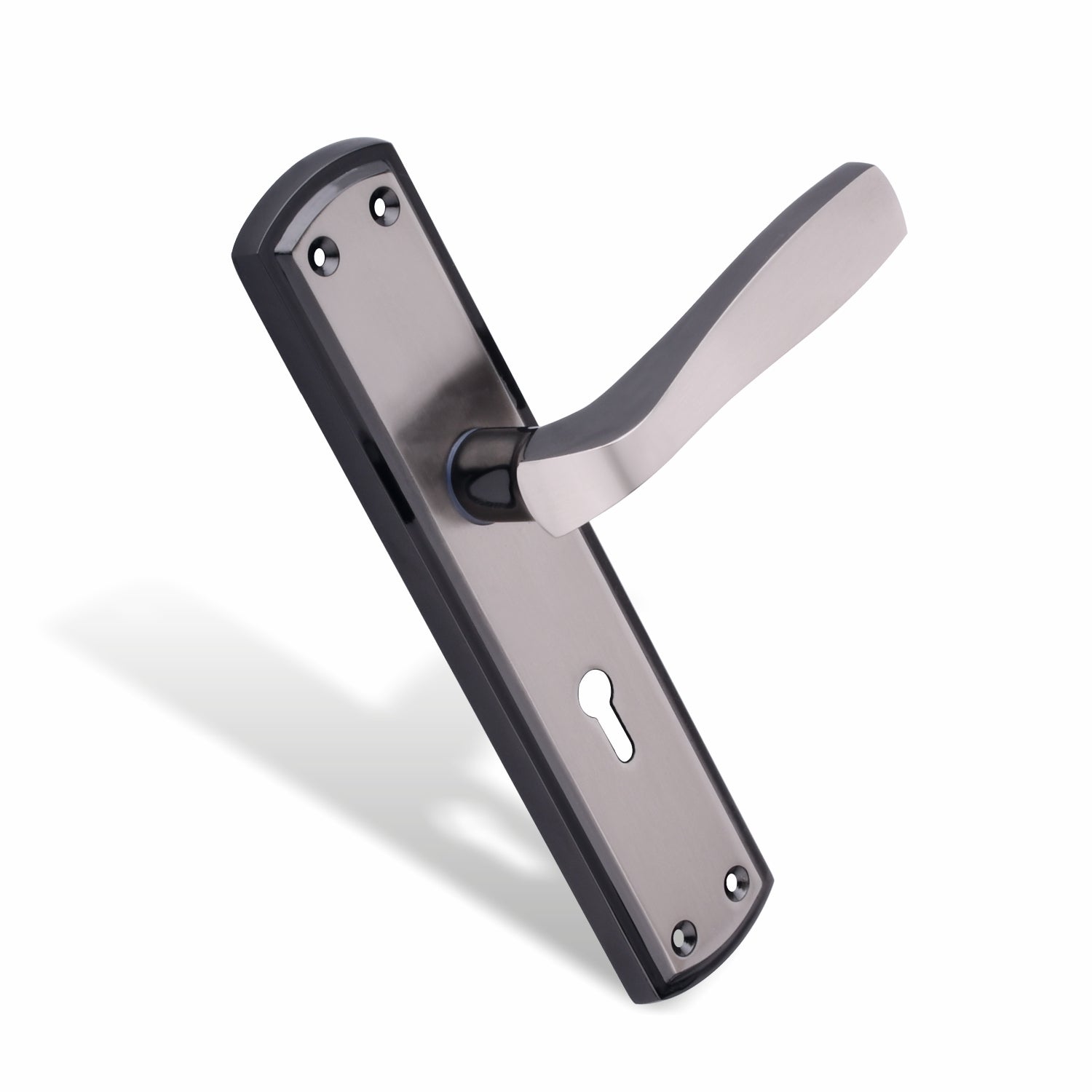 Xesthetique Mortise Door Lock Set – 8" Handle with Secure KY Lock Regular Key AT60