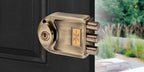 Xesthetique Durable & Stylish Main Door Lock – Brass Ultra Key, Secure Home Lockset for Single & Double Doors