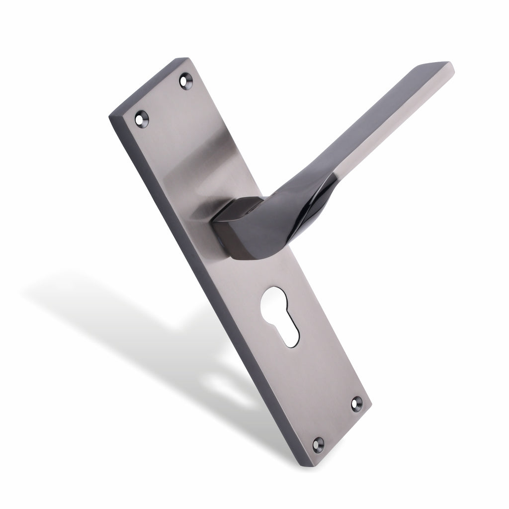 Xesthetique Morden S.S. 304 Mortise Door Lock Set – 8" Handle with Secure Both Side Ultra Key Cylinder CAS132