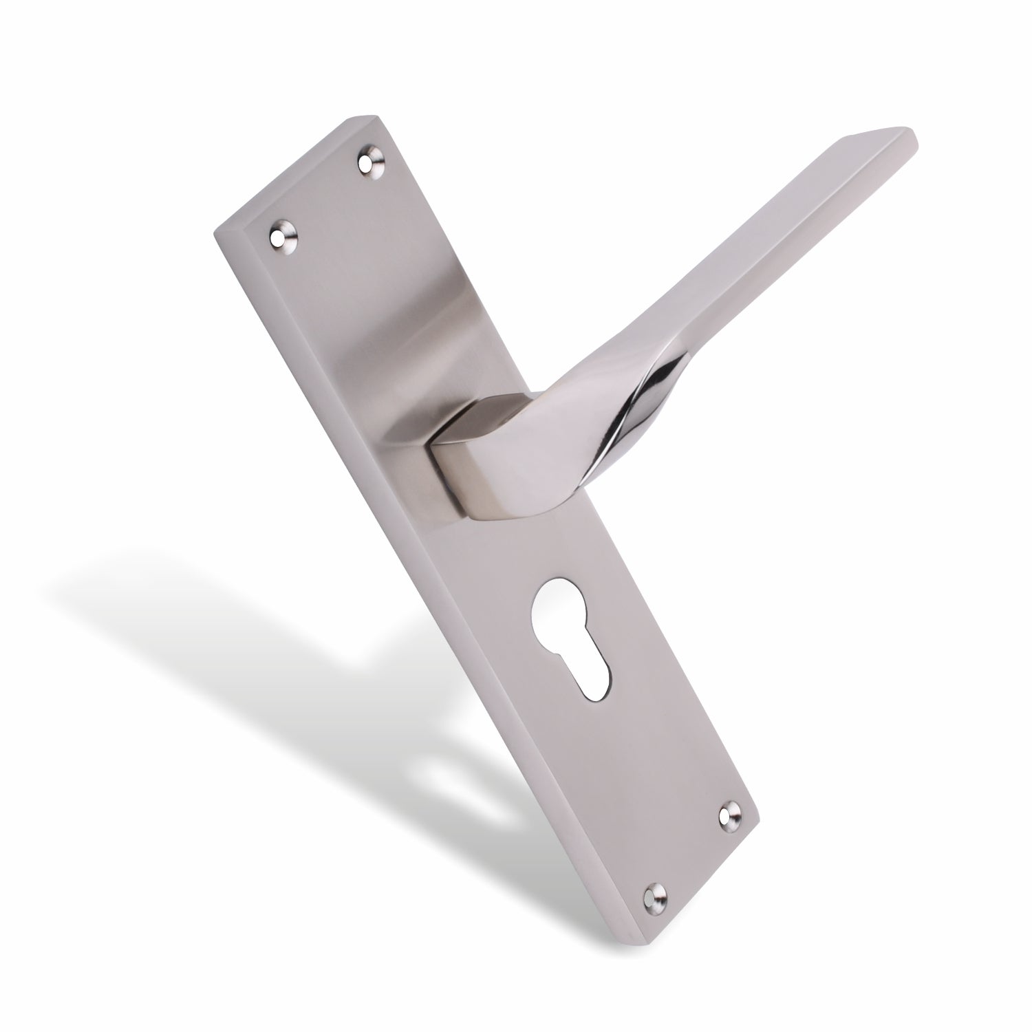 Xesthetique Morden S.S. 304 Mortise Door Lock Set – 8" Handle with Secure Both Side Ultra Key Cylinder CAS132