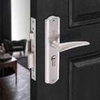 Xesthetique Morden S.S. 304 Mortise Door Lock Set – 8" Handle with Secure Both Side Ultra Key Cylinder PHILO130