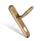 Xesthetique Premium Brass Mortise Door Lock Set – 10" Handle with Secure One Side Nobe Ultra Key Cylinder PR178