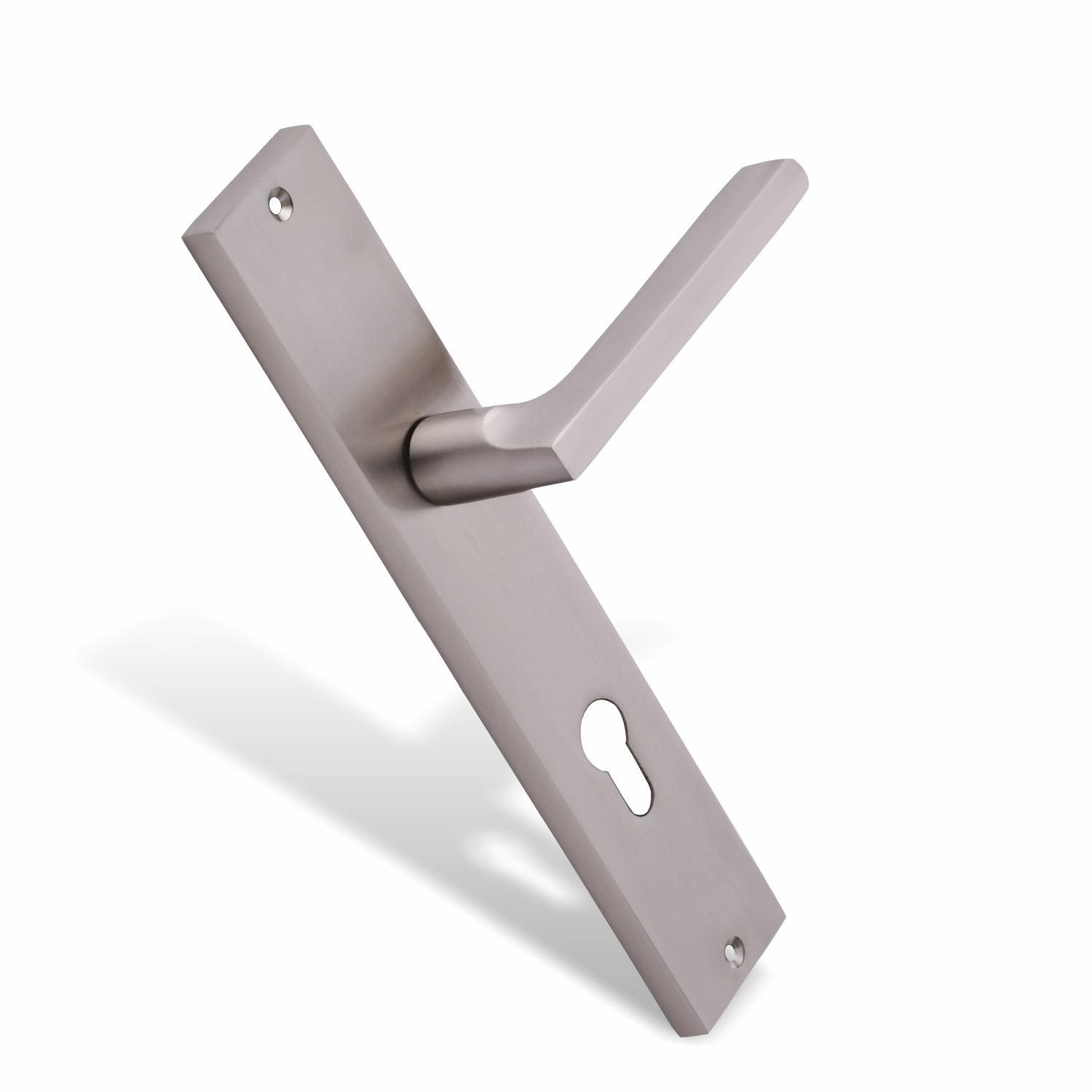 Xesthetique Premium Brass Mortise Door Lock Set – 10" Handle with Secure One Side Nobe Key Cylinder TH03