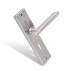 Xesthetique Morden S.S. 304 Mortise Door Lock Set – 8" Handle with Secure KY Lock Regular Key VI07