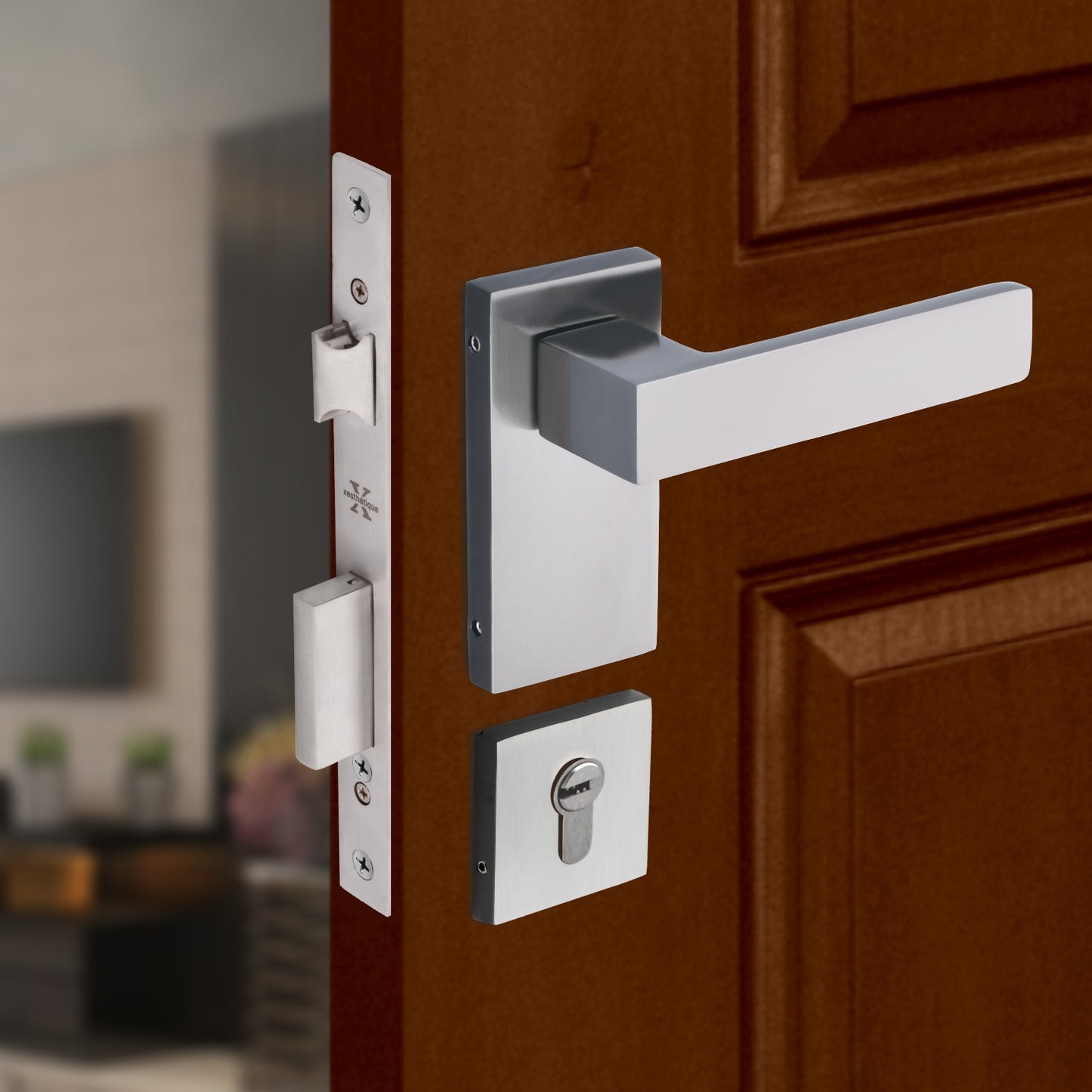 Zinc Mortise Concealed Lock Set - Secure and Stylish - Unlock Safety and Elegance with Xesthetique – Design Asher