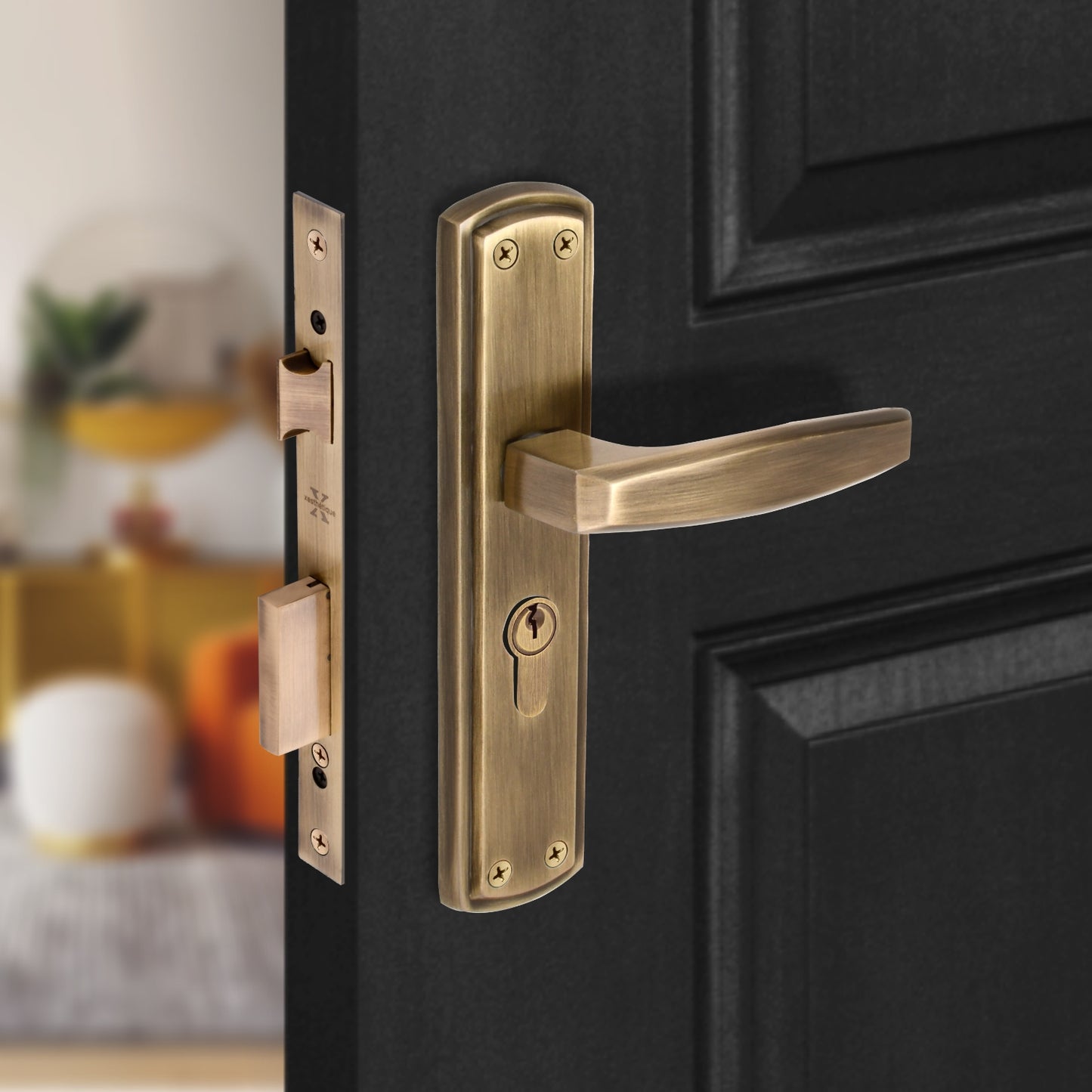 Zinc Mortise Handles Door Lock Set - Secure and Stylish - Unlock Safety and Elegance with Xesthetique – Design Milo